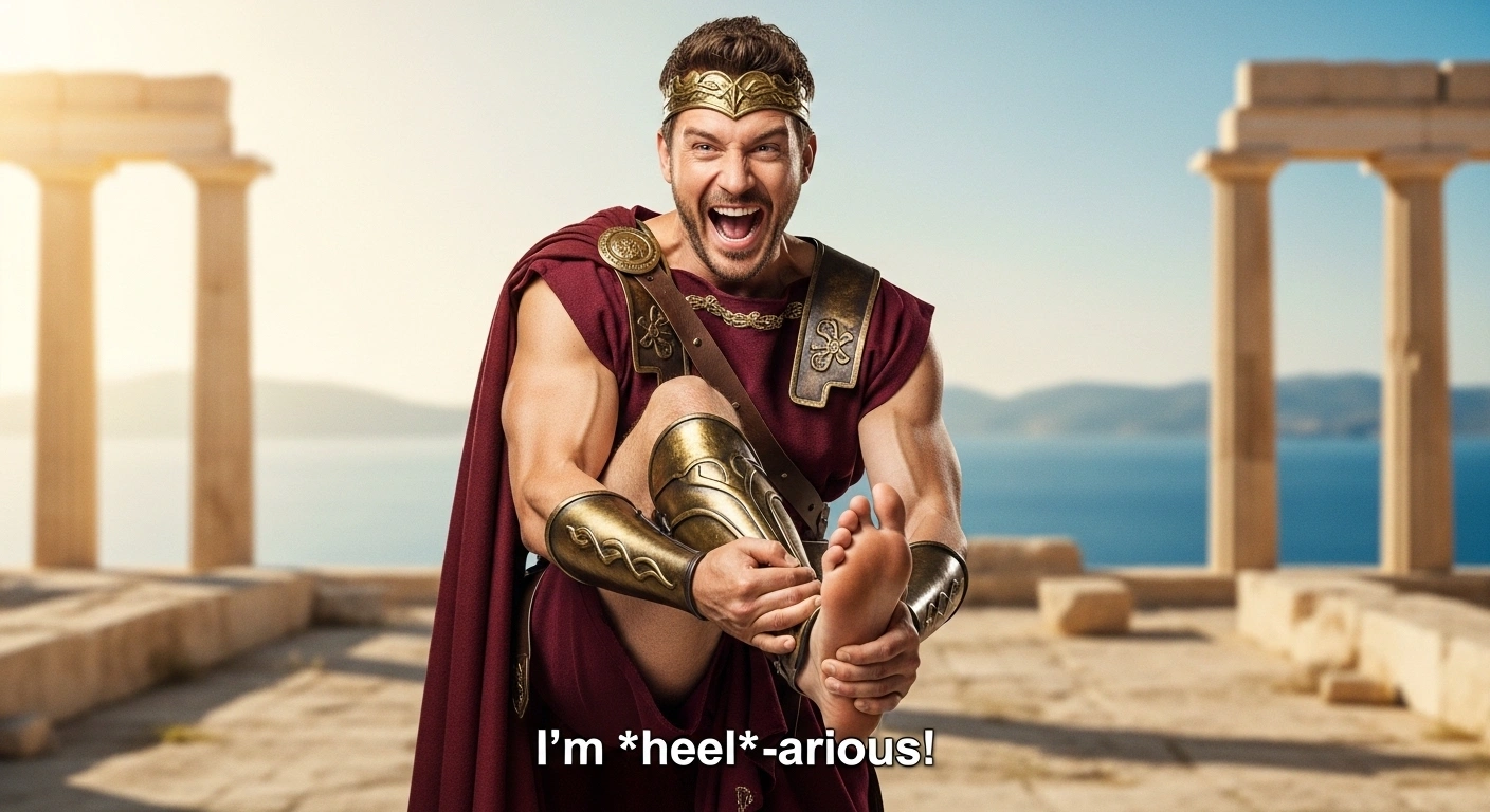 Achilles Puns in Modern Pop Culture