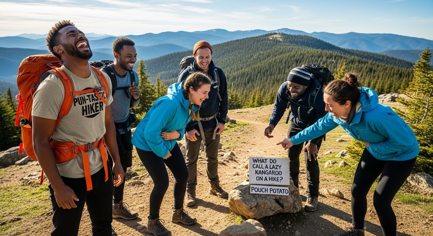 Beginner hiker puns