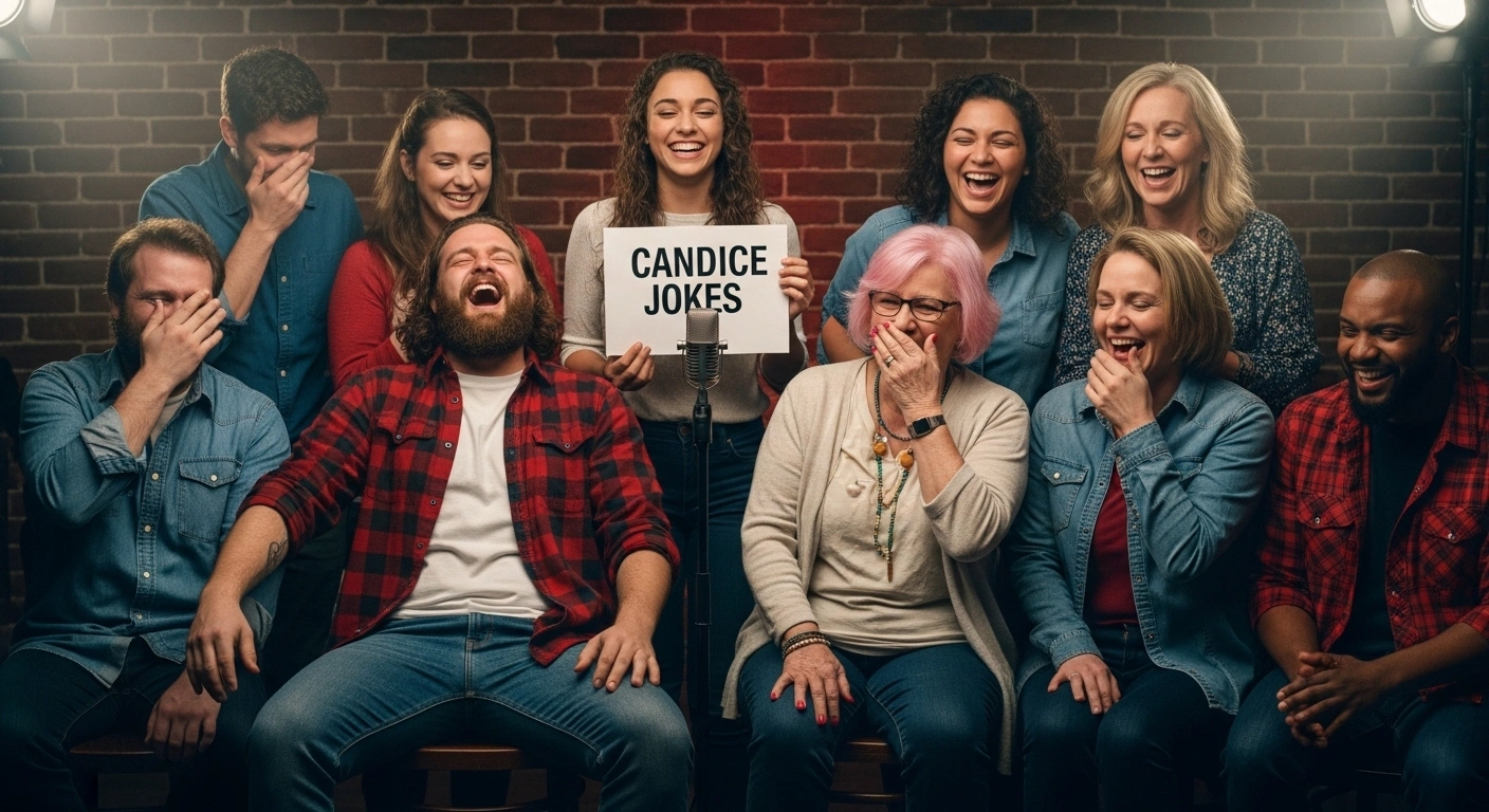 Candice Jokes Beverage Banter – Sip Happens