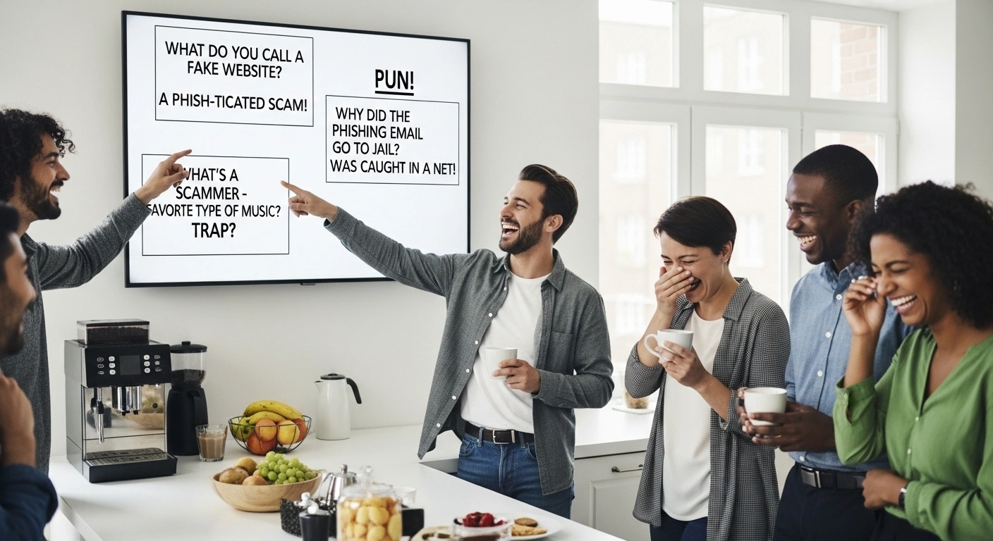 Corporate Email Phishing Puns for Office Humor