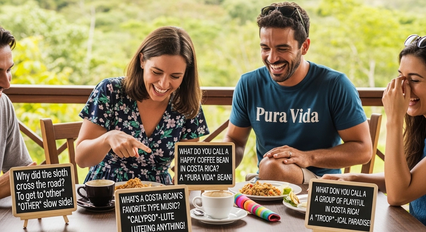 Costa Rica Sloth Puns