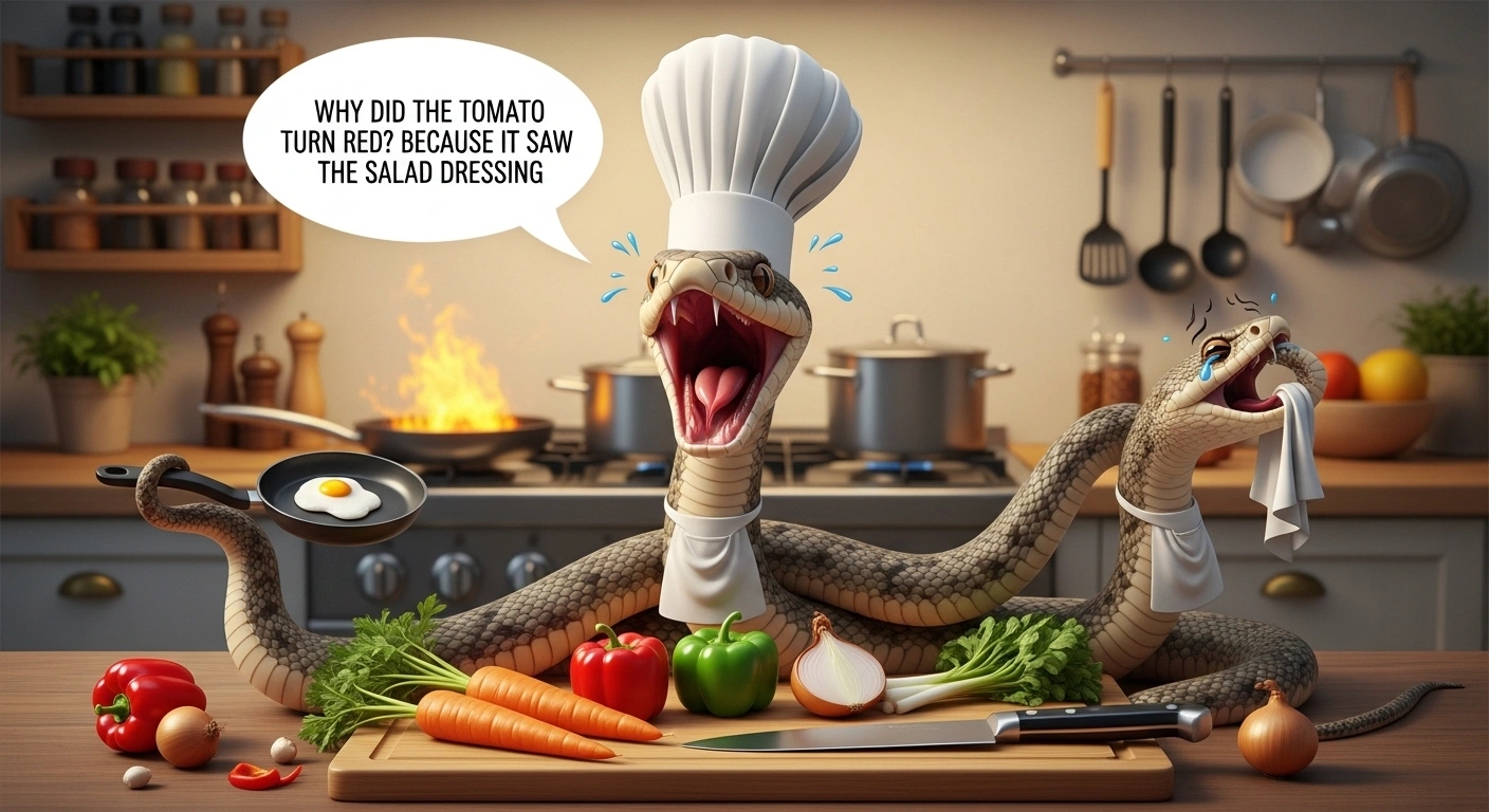 Dinner Time Cooking Jokes Full of Flavor