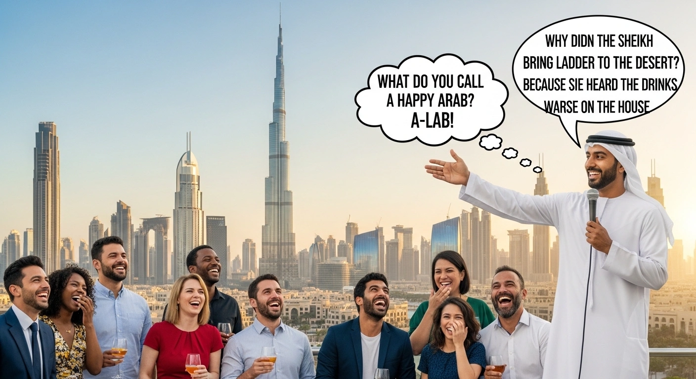 Dubai Puns About Rich Vibes