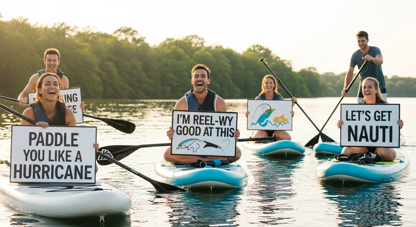 Fitness Paddling Jokes