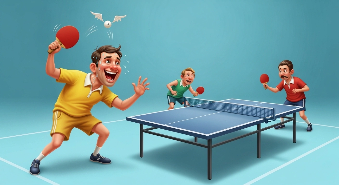 Friendship Casual Ping Pong Puns