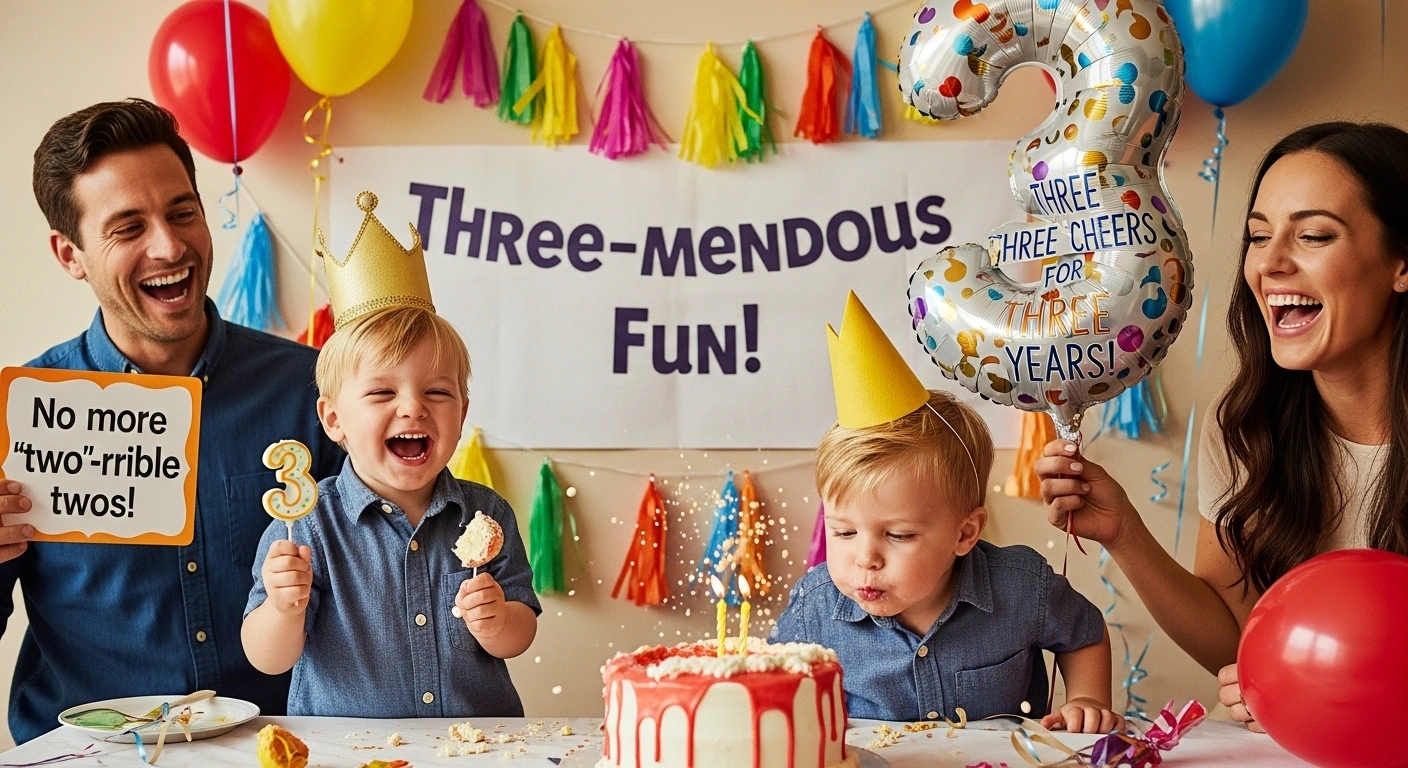 Funny Sleep 3rd Birthday Puns