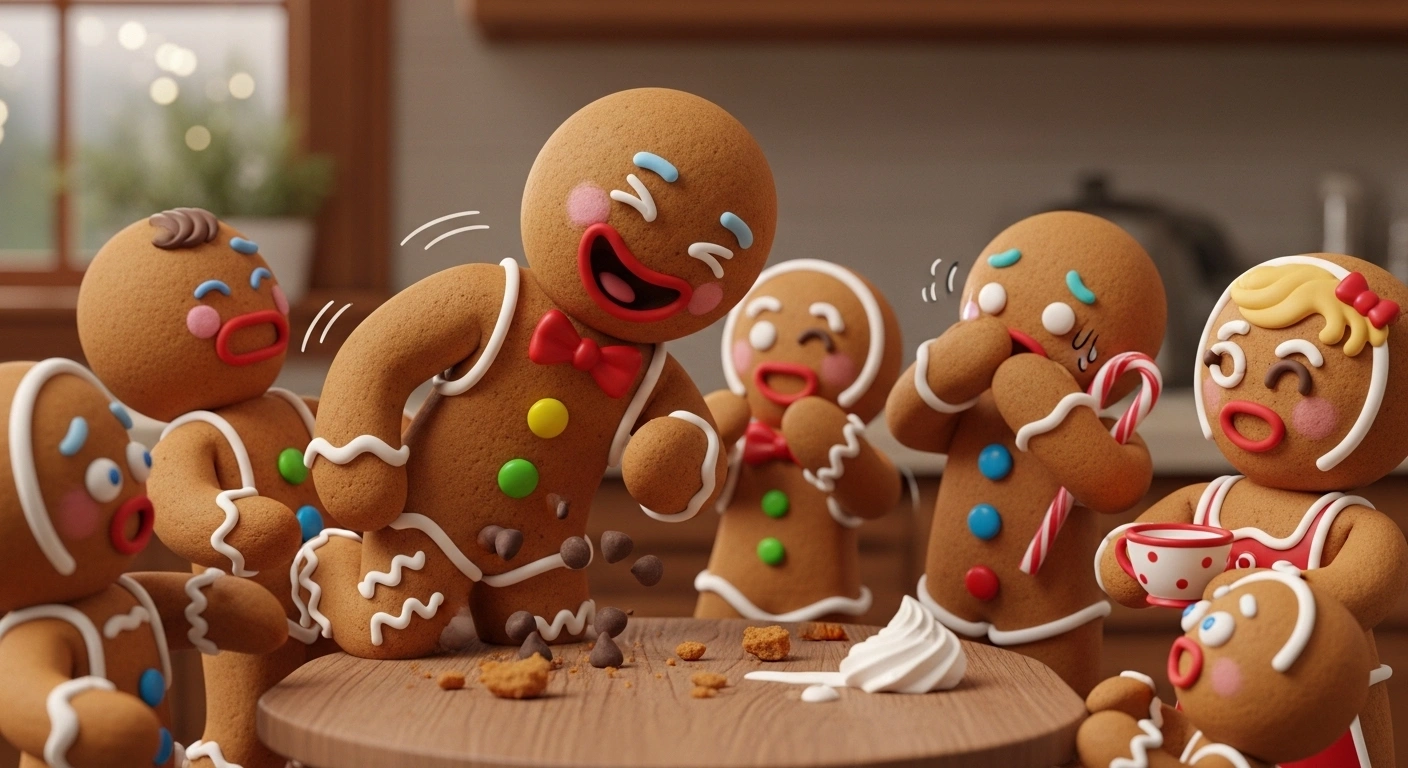Gingerbread Man Bakery Jokes