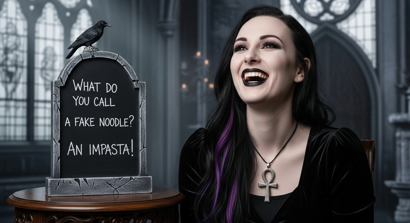 Goth Puns for Social Media Captions