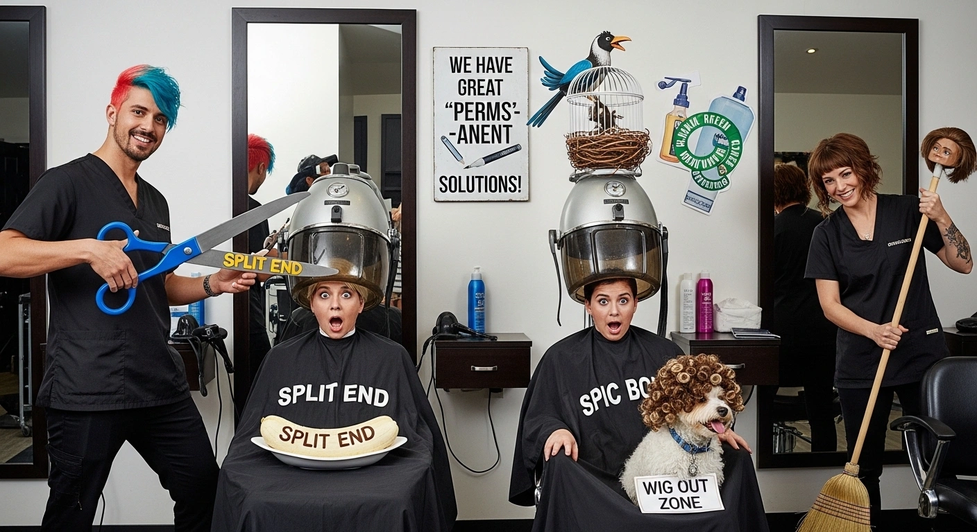 Hairdresser Life Behind the Chair Humor