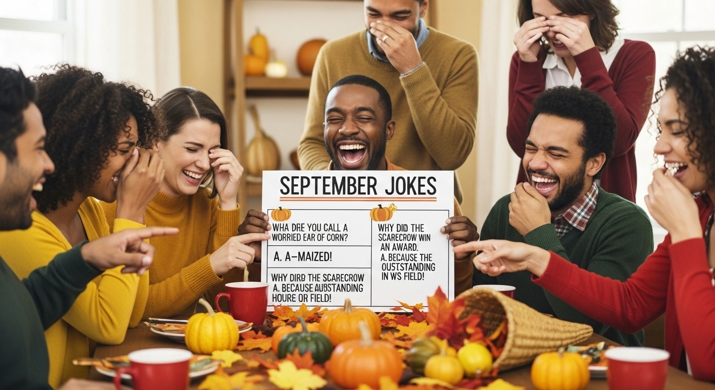Harvest Season September Jokes That Are Gourd-geous