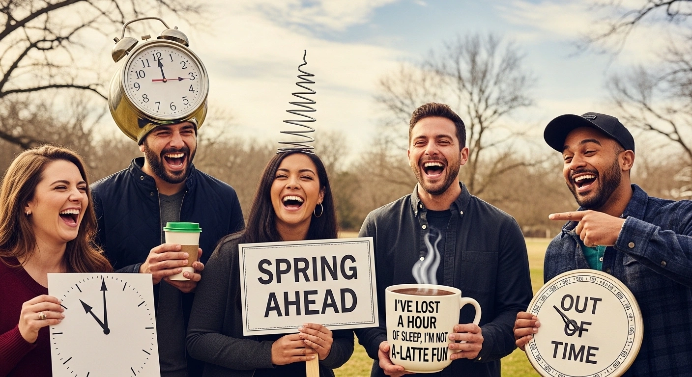 Health Mood DST Puns