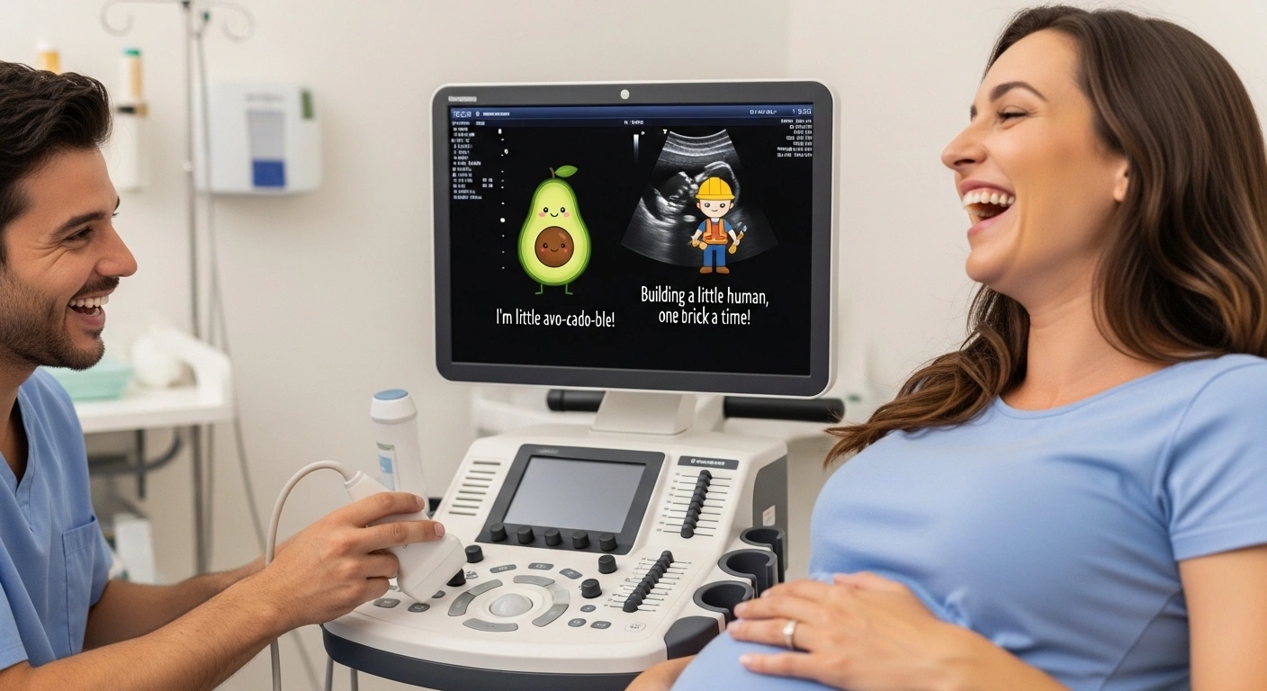 Hospital Ultrasound Puns with Real-Life Humor