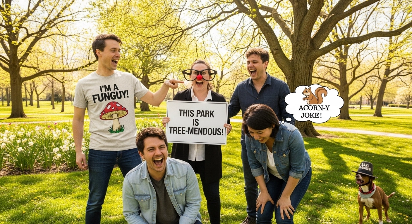 Jogging Park Puns That Run the Humor Track