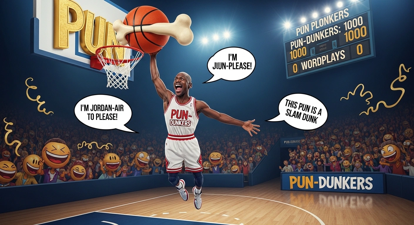 Jordan Puns About Winning Mentality