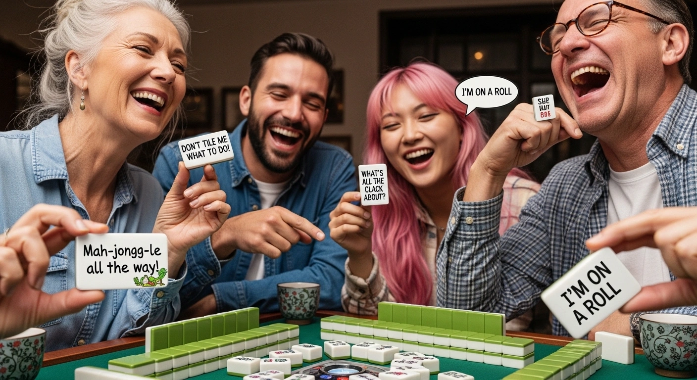 Mahjong Competitive Puns