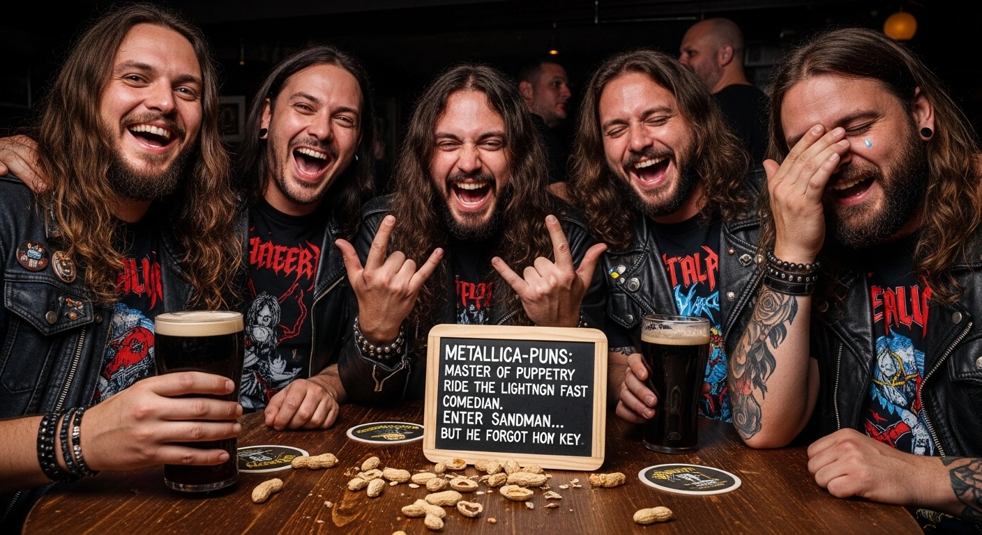 Metallica Puns About St. Anger
