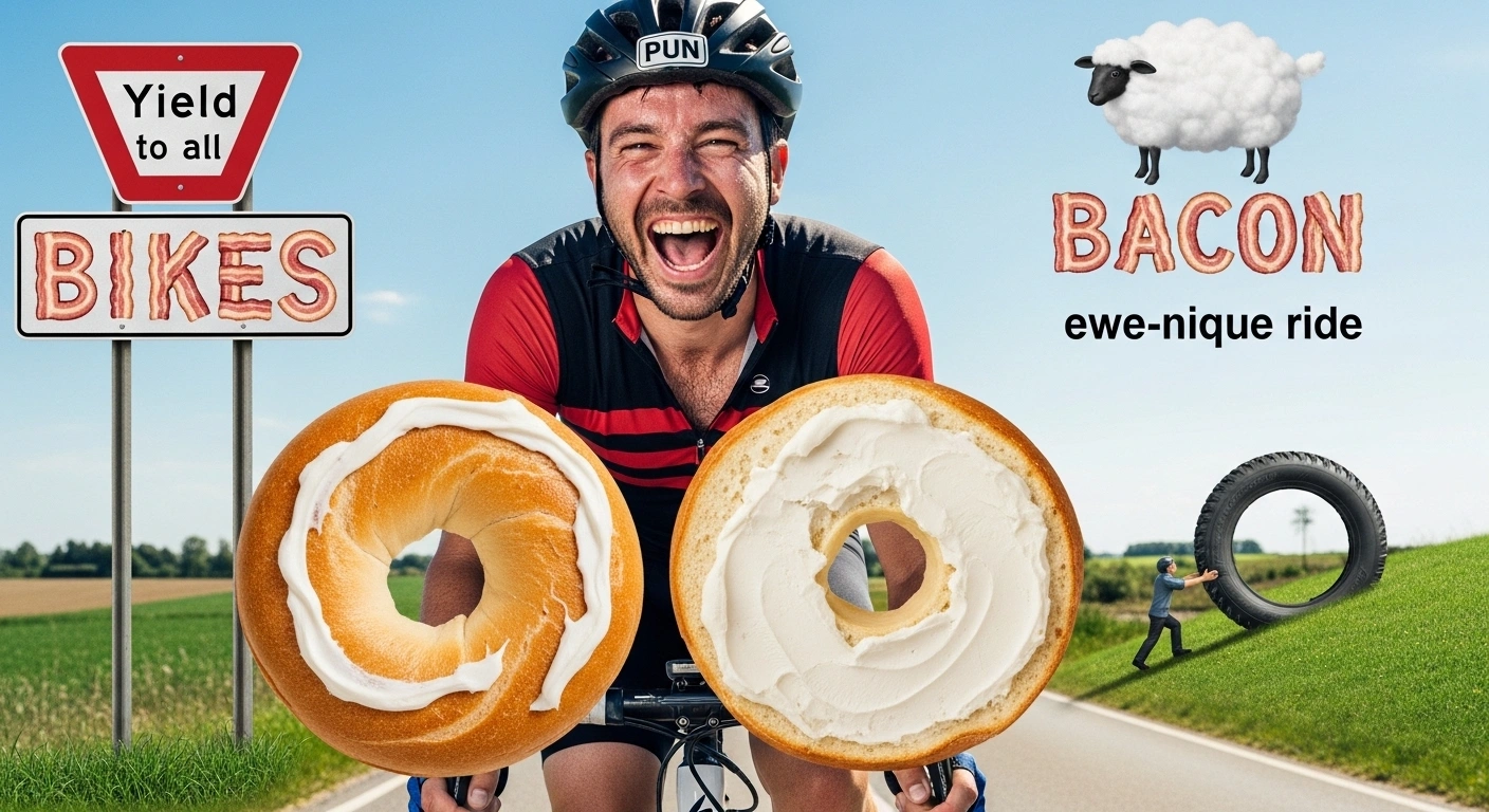 Office Worker Cyclist Puns