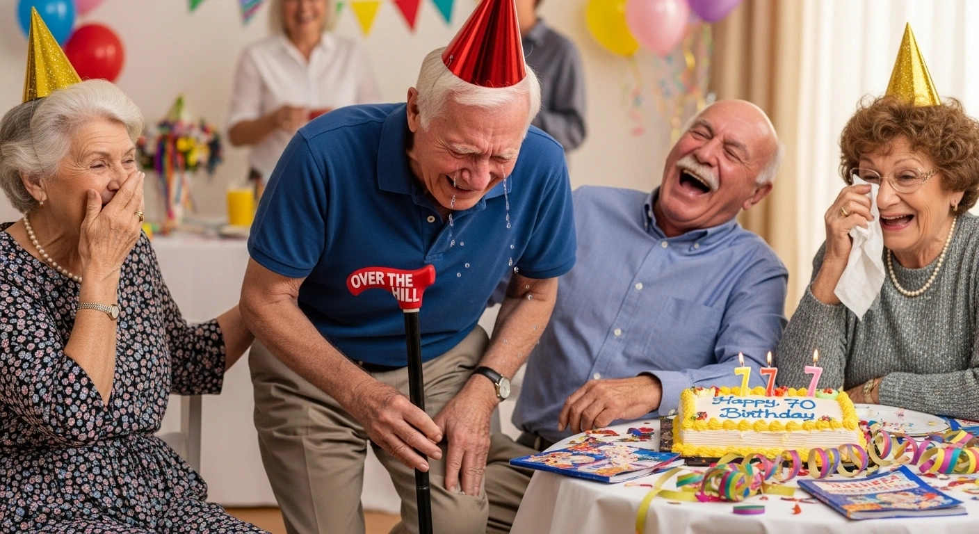 Party Humor 70th Birthday Jokes