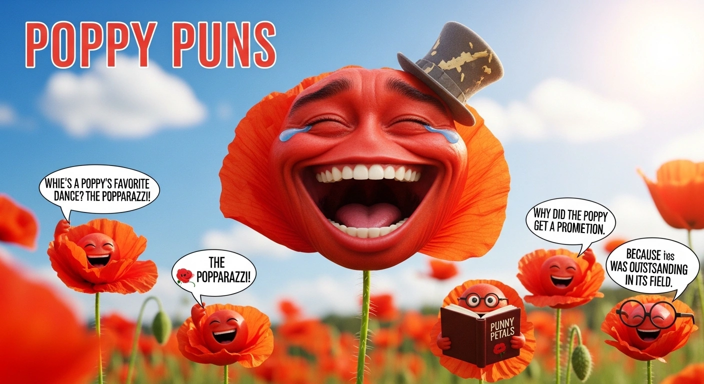 Poppy Poetry Puns Category