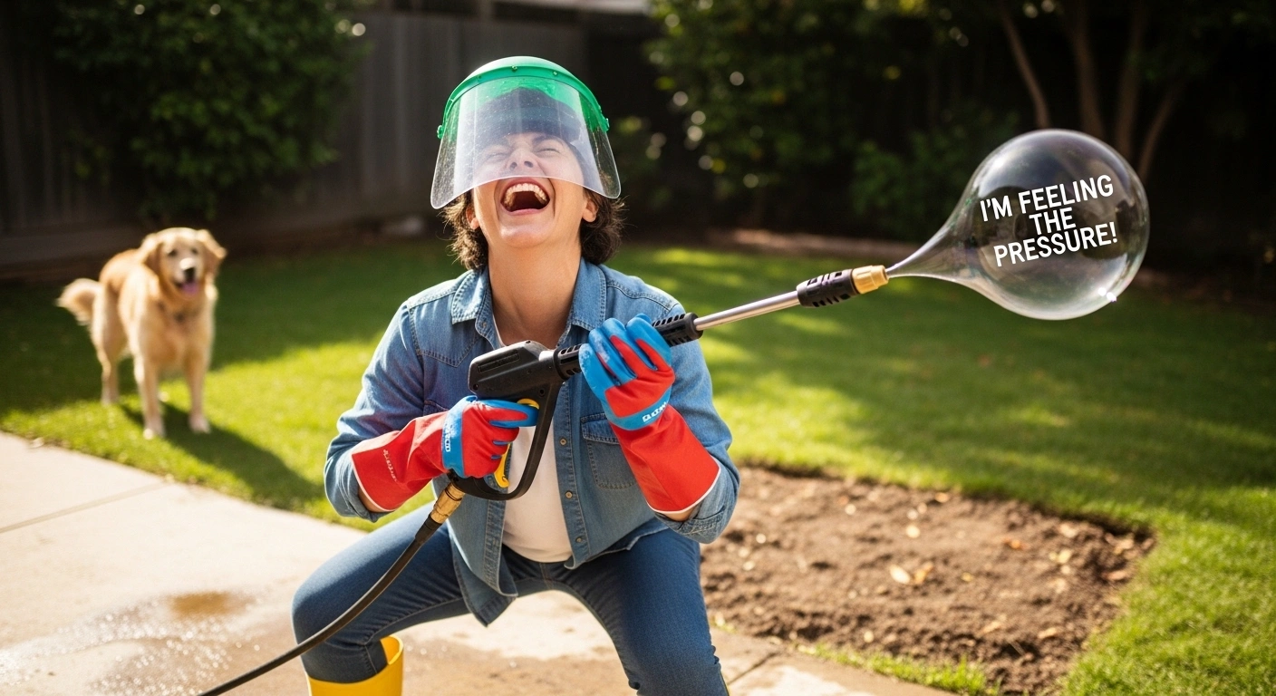 Pressure Washer Pun One-Liners for Social Media