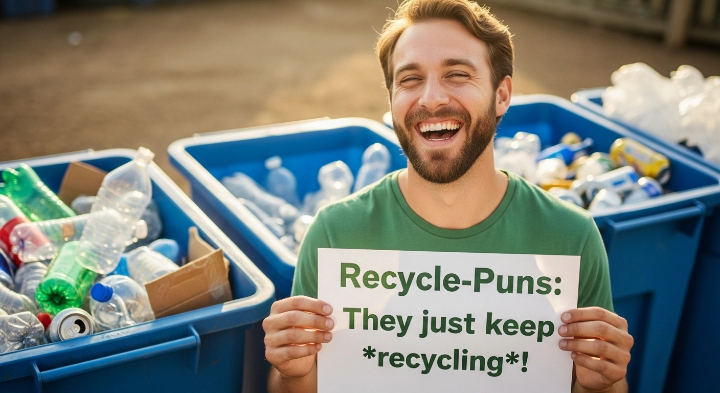 Recycle Puns About Eco-Friendly Lifestyle