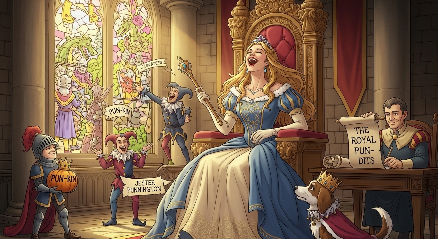 Royal Fashion Princess Puns