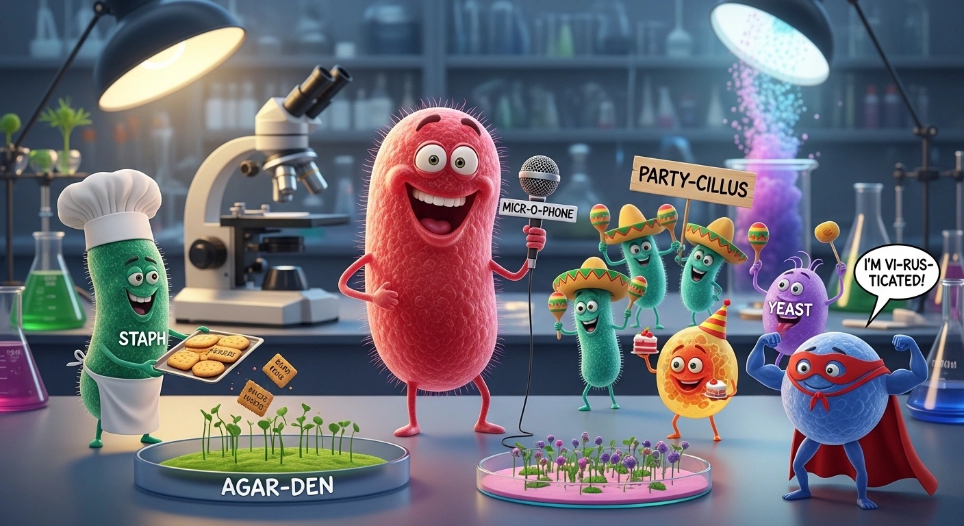Science Student Microbiology Puns