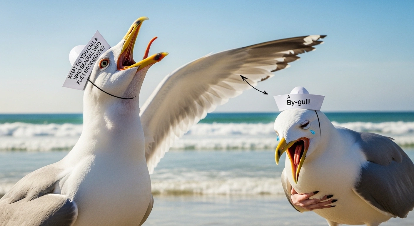 Seagull Puns for Snack Lovers