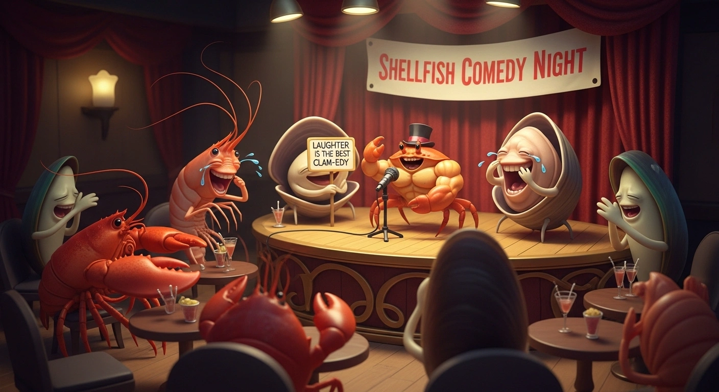Shellfish Puns for Kids Learning Fun