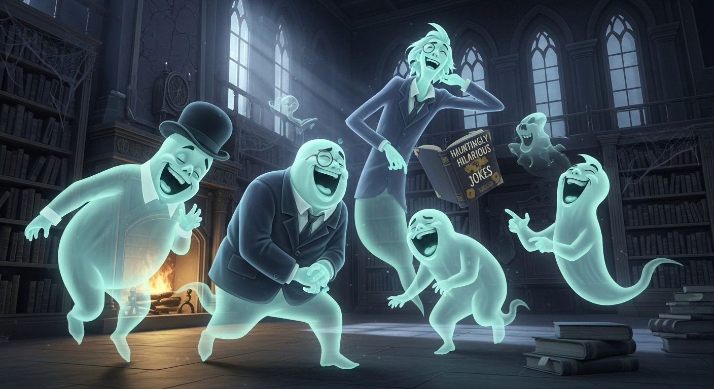 Silly Ghost Dad Jokes Collection