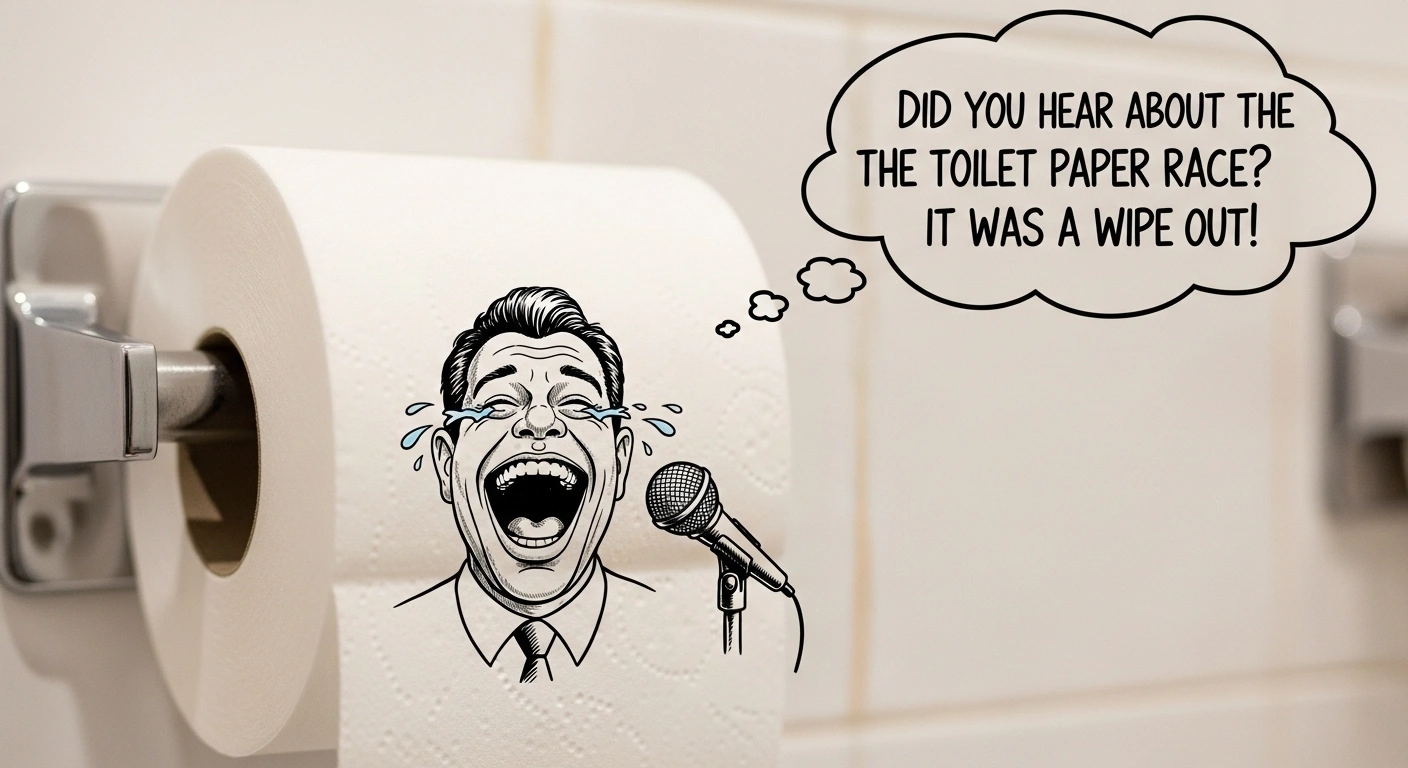Smart Toilet Paper Jokes for Word Nerds