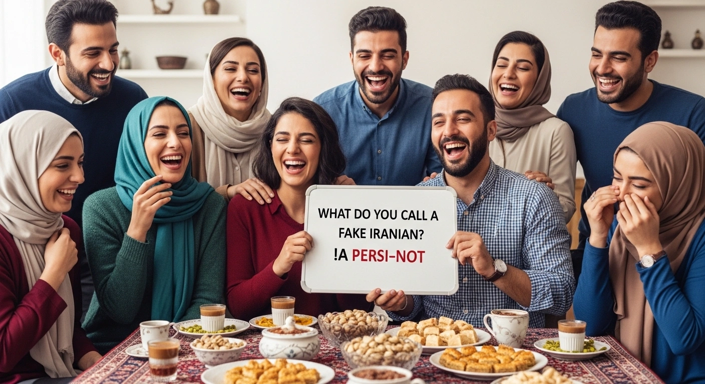 Social Media Iran Puns