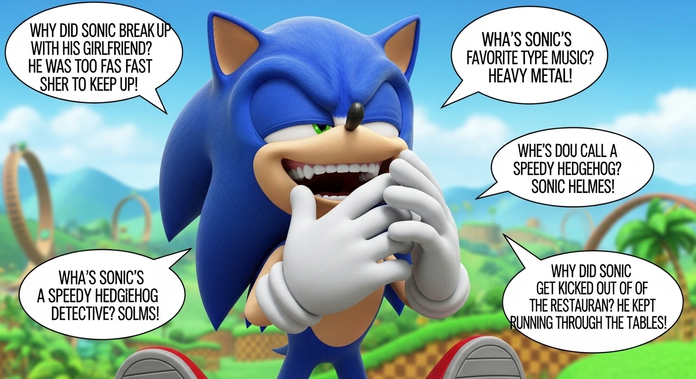 Sonic Carhop Puns That Roll With It