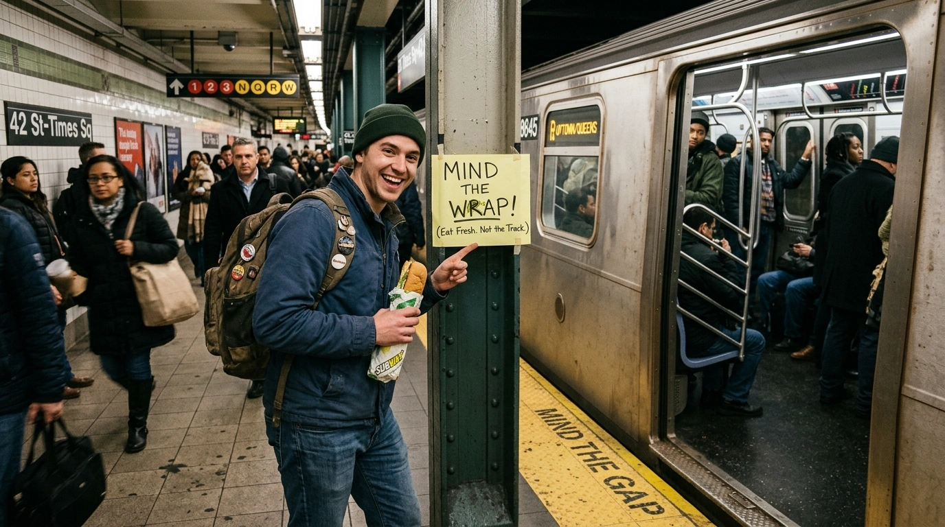 Subway Puns Dirty