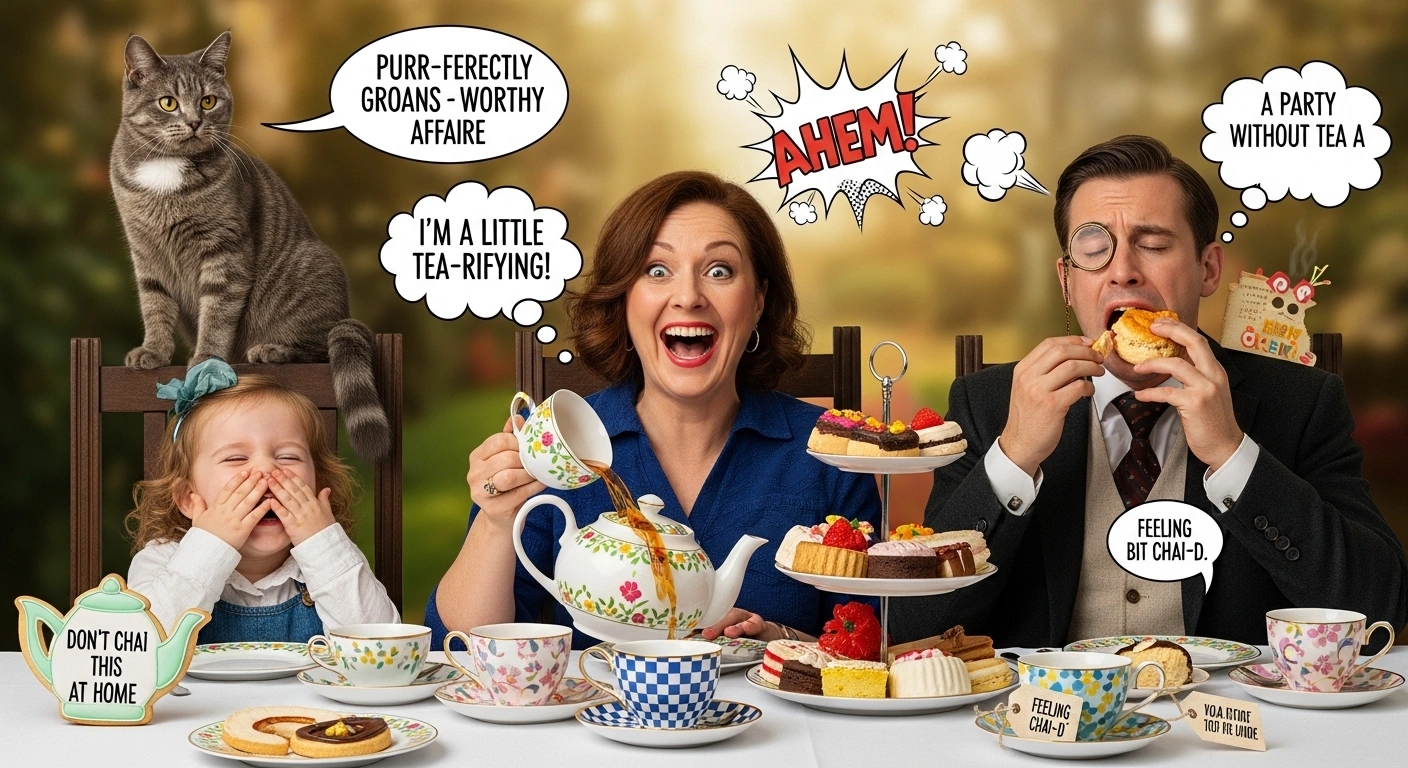 Tea Party Puns for Hosts