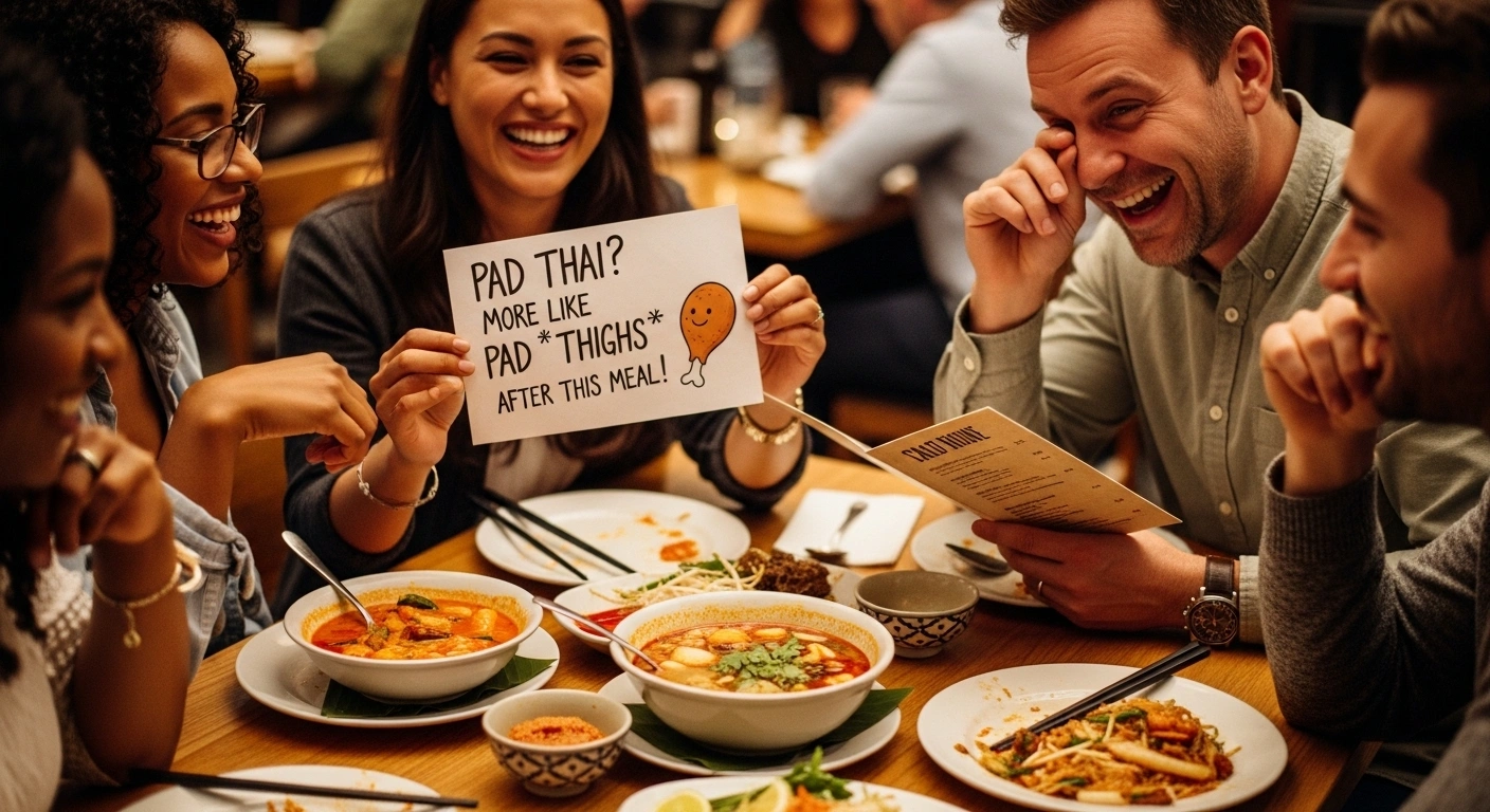 Vegetarian Thai Puns That Leaf You Laughing