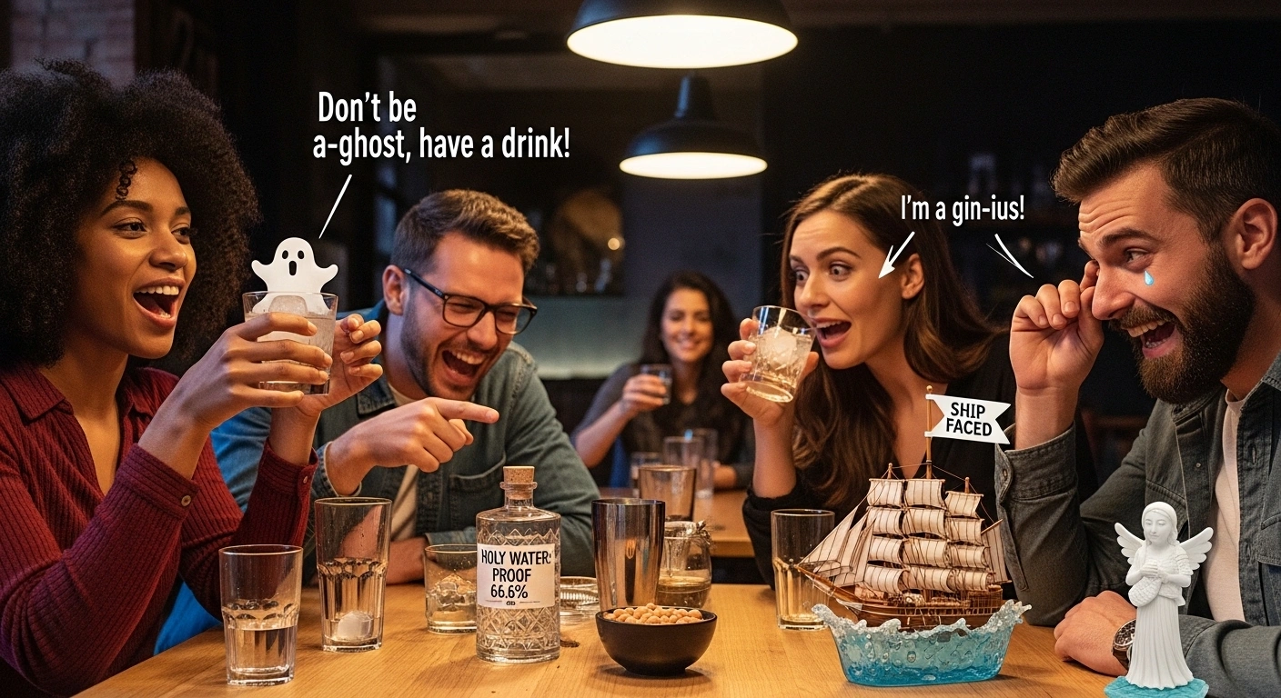 Vodka Spirit Puns That Stay Crystal Clear