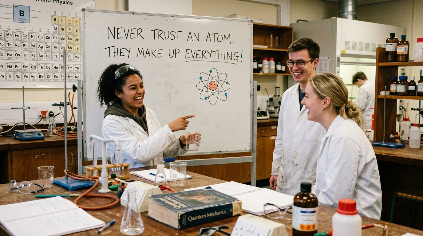Atomic Orbit Jokes That Go in Circles