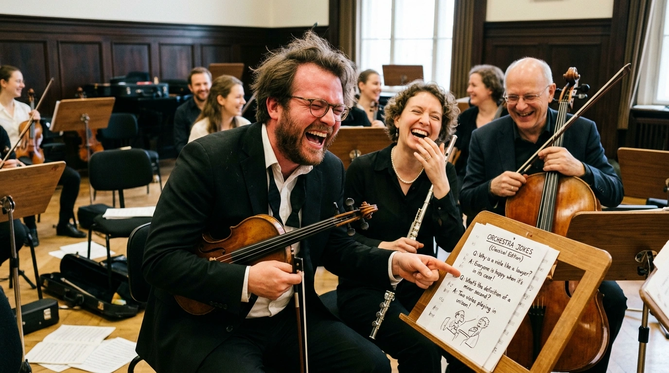 Choir Classical Musician Jokes That Lose Sync Fast