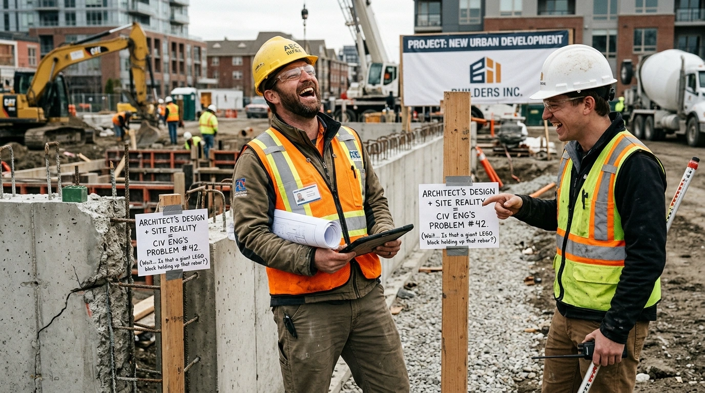 Civil Engineering Jokes in Software Design Life