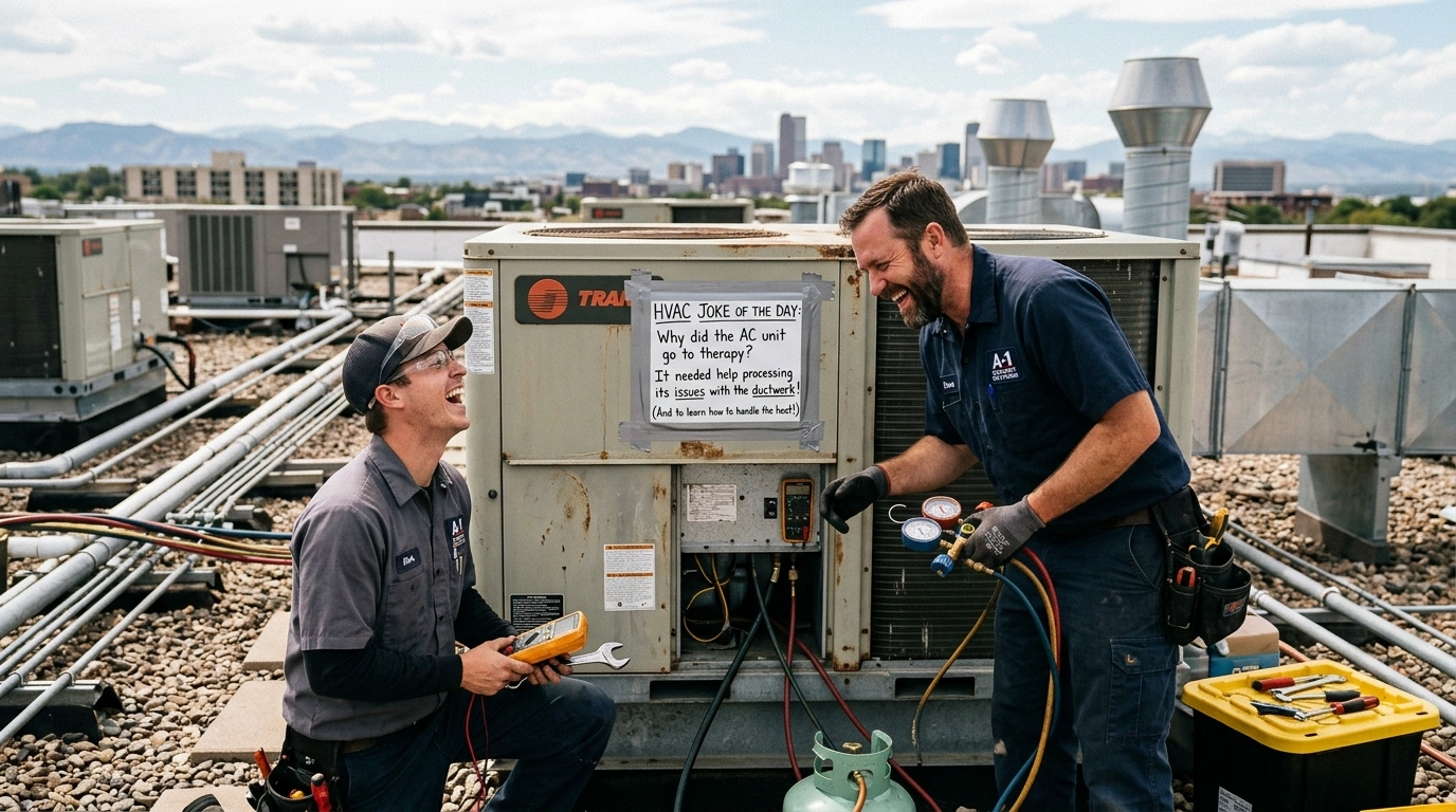 Compressor HVAC Jokes With Pressure Humor