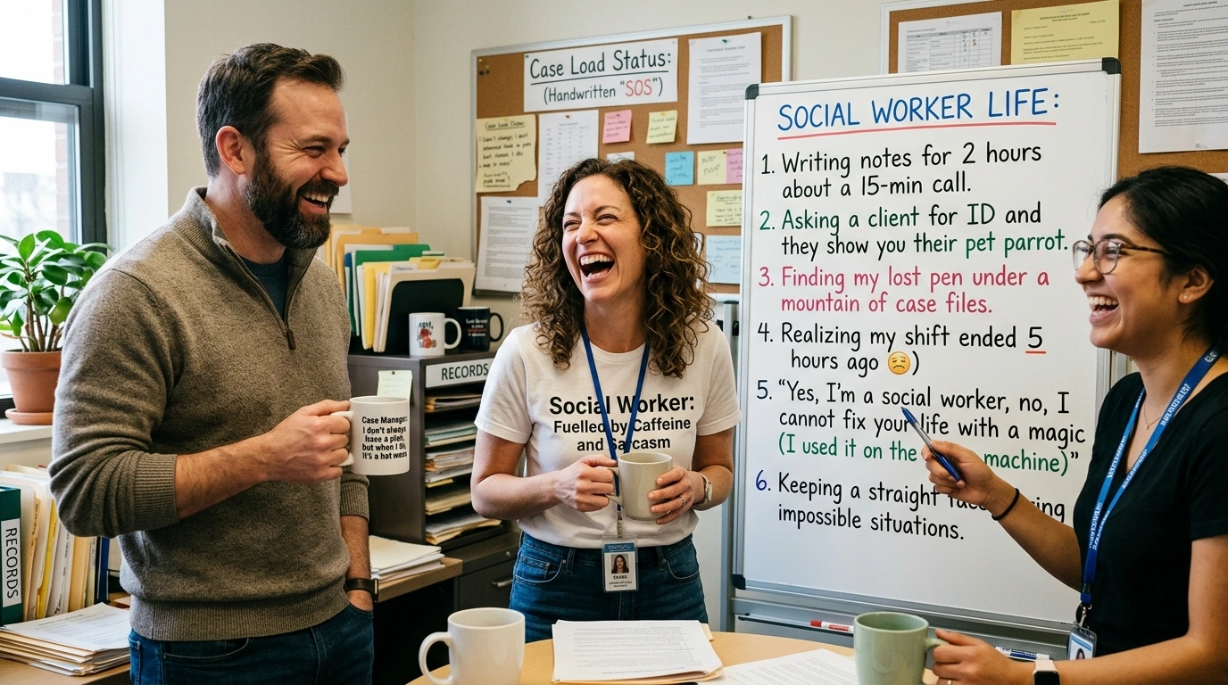 Crisis Call Social Worker Jokes