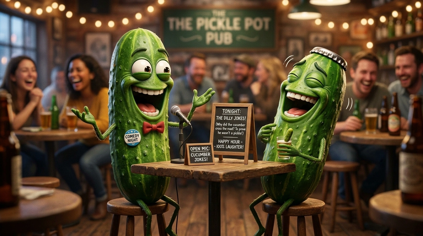 Cucumber Jokes in Lunchboxes