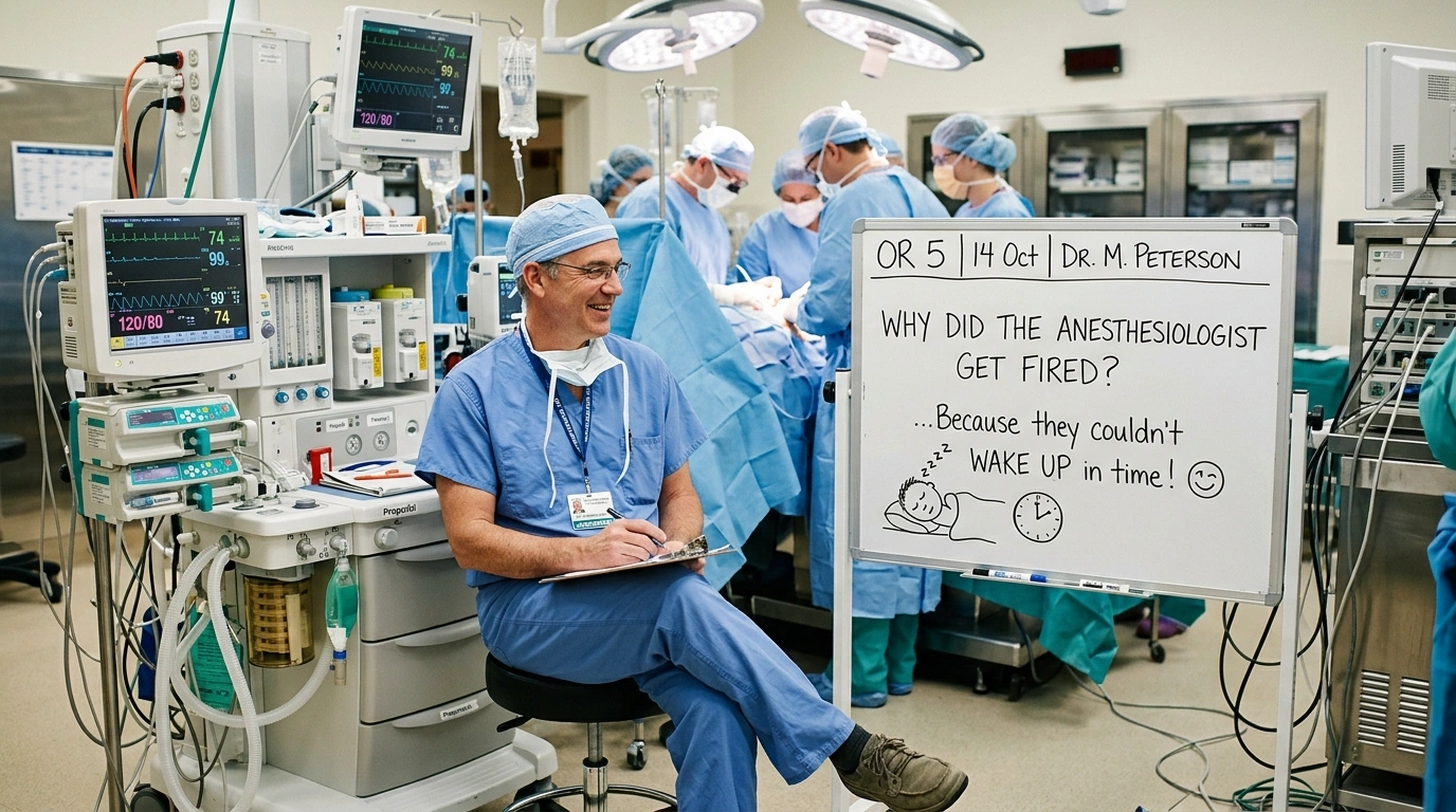Drug Dosage Humor in Anesthesia