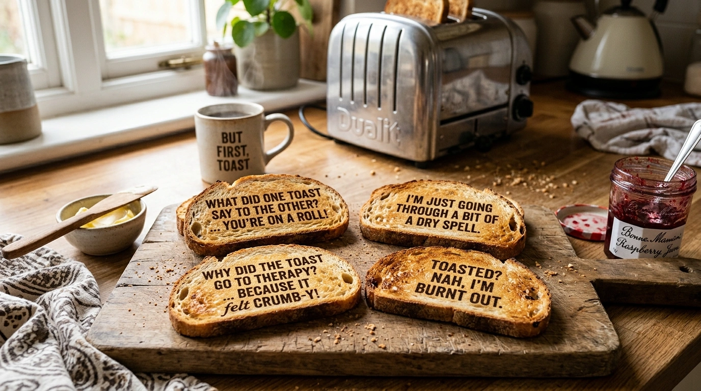 Healthy Toast Jokes for Fitness Fans