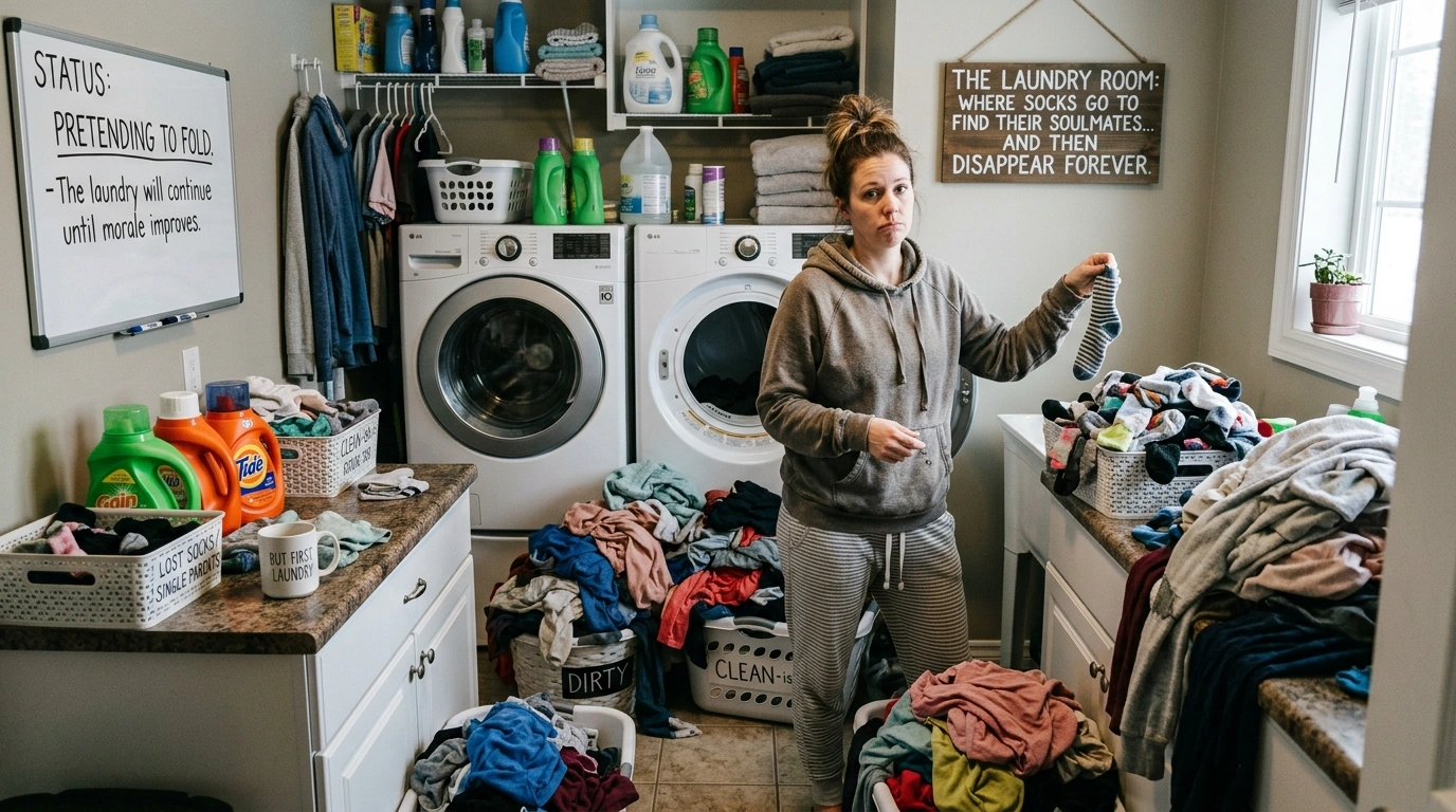 Laundry Day Jokes Everyone Relates To