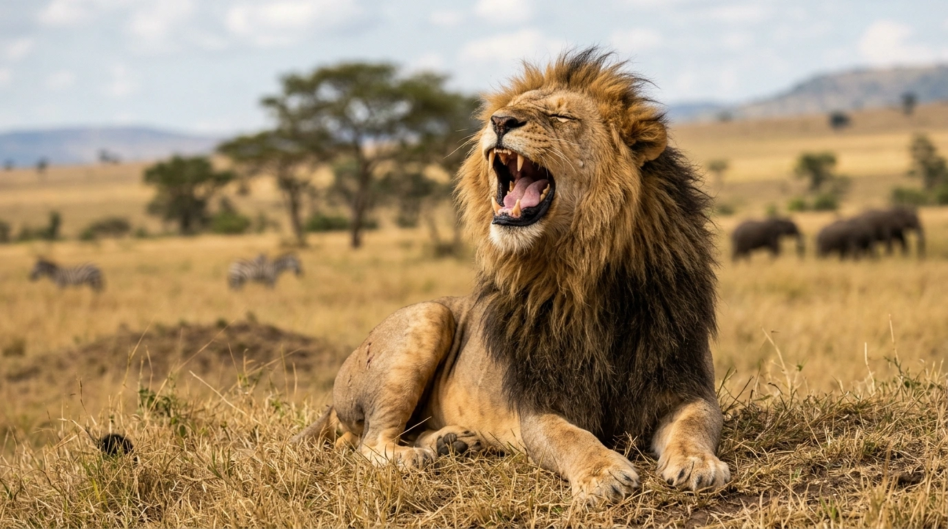 Lion Jokes About Attitude and Confidence
