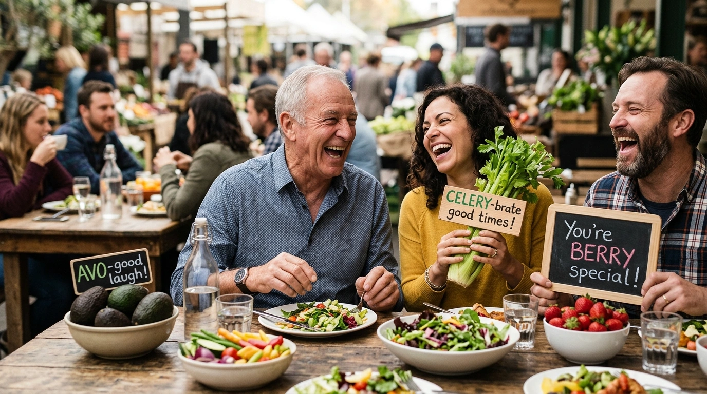 Lunch Nutrition Puns for Midday Hunger