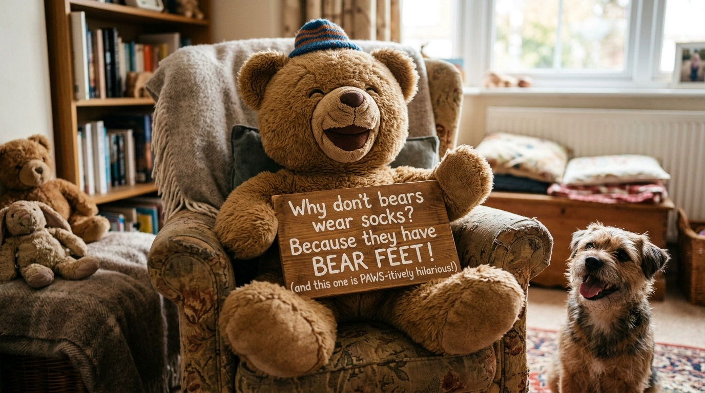 Teddy Bear Puns in Healthy Eating