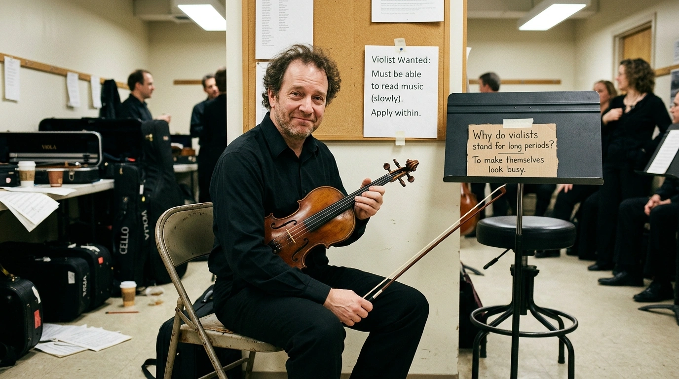 Violist Jokes About Orchestra Sections